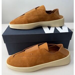 Wolf & Shepherd Cruise Ace Sandstorm Suede Slip On Shoes EU 39 US Women 8 NWB
